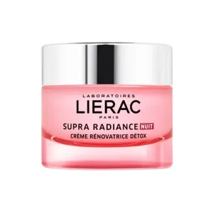 Lierac - Supra Radiance Créme Rénovatrice Détox Nuit : Anti-ageing and anti-wrinkle care 1.7 Oz / 50 ml