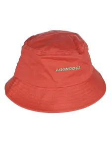 LIVINCOOL - Cotton Logo Bucket Hat #39722