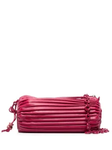 LOEWE - Bracelet Pleated Leather Pouch Bag #823641