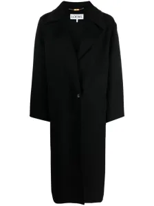 LOEWE - Wool And Cashmere Blend Single-breasted Long Coat #1190774