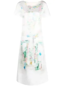 LOEWE - Blurred Print Midi Dress #1199720