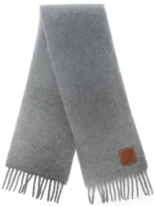 LOEWE - Mohair And Wool Fringed Scarf #1270892