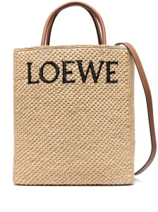 LOEWE - Standard A4 Rafia Tote Bag