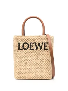 LOEWE - Standard A5 Rafia Tote Bag