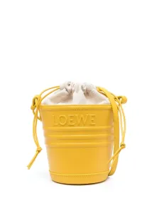 LOEWE PAULA'S IBIZA - Jardinier Leather Bucket Bag #1142402