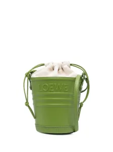 LOEWE PAULA'S IBIZA - Jardinier Leather Bucket Bag #1142397