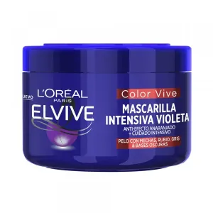 L'Oréal - Elvive Color Vive Mascarilla intensiva violeta : Hair Mask 8.5 Oz / 250 ml