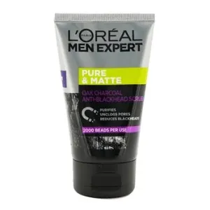 L'OrealMen Expert Pure & Matte Charcoal Black Scrub 100ml/3.3oz