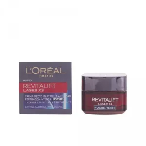 L'Oréal - Revitalift Laser x3 Noche : Anti-ageing and anti-wrinkle care 1.7 Oz / 50 ml