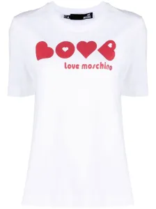 LOVE MOSCHINO - T-shirt With Logo Print #950976