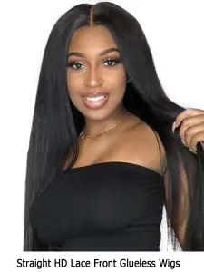 Essential Lace Wigs Preplucked Straight Human Hair Wig #878387