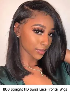 Essential Pro Lace Frontal Bob Wigs Human Hair Wig #827379