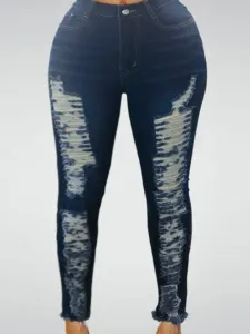 LW RippedSkinny High Stretchy Jeans