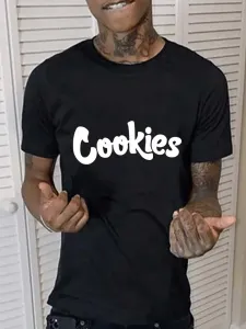 LW Men Cookies Letter Print T-shirt #873435