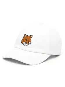 MAISON KITSUNE' - Fox Head Cotton Baseball Cap #1205084