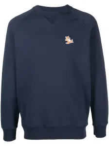 MAISON KITSUNE' - Chillax Fox Logo Cotton Sweatshirt #1205107