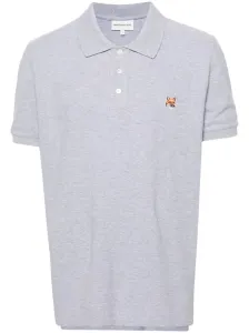 MAISON KITSUNE' - Fox Head Cotton Polo Shirt #1288622
