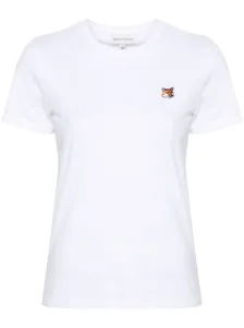 MAISON KITSUNE' - Fox Head Cotton T-shirt #1276506