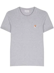 MAISON KITSUNE' - Fox Head Cotton T-shirt #1276586