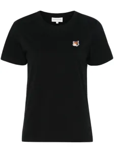 MAISON KITSUNE' - Fox Head Cotton T-shirt #1276738