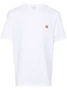 MAISON KITSUNE' - Fox Head Cotton T-shirt #1276686