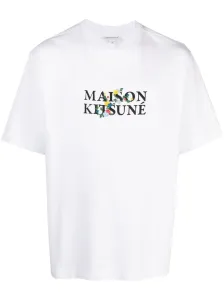 MAISON KITSUNE' - Logo Cotton Oversized T-shirt #1205055