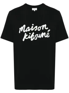MAISON KITSUNE' - Logo Cotton T-shirt #1280266