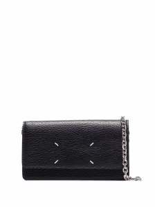 MAISON MARGIELA - Four Stitches Leather Wallet On Chain #1234266