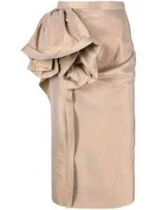 MAISON MARGIELA - Floral-detail Midi Skirt