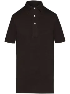 MAISON MARGIELA - Wool Piquet Polo Shirt #1251340