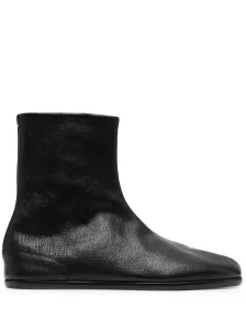 MAISON MARGIELA - Tabi Leather Ankle Boots #1265715