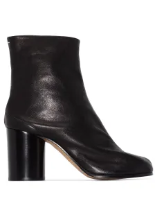 MAISON MARGIELA - Tabi Leather Heel Ankle Boots #1234511