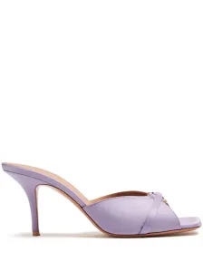 MALONE SOULIERS - Patricia 70 Satin Heel Mules #1263576