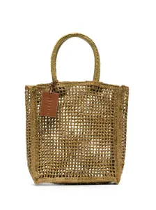 MANEBI - Net Raffia Handbag #1142380