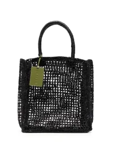 MANEBI - Net Raffia Handbag #1141727