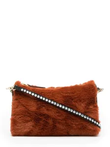 MANU ATELIER - Mini Prism Faux Fur Shoulder Bag #49062