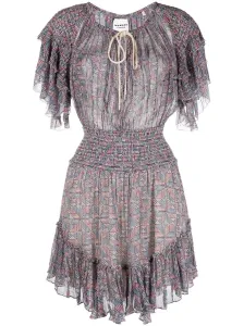 MARANT ETOILE - Florise Printed Mini Dress