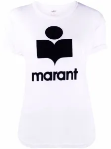 MARANT ETOILE - Koldi Logo Linen T-shirt #1248041