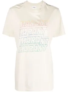 MARANT ETOILE - Zoeline Logo Cotton T-shirt #1227682