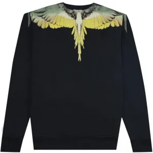 Marcelo Burlon Men's Wings Sweater Black XL