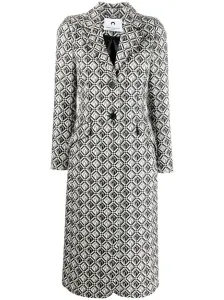 MARINE SERRE - Moon Jacquard Tailored Coat