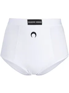 MARINE SERRE - Logo Cotton Panties #819647