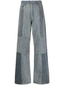MARINE SERRE - Straight Leg Denim Jeans
