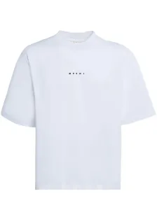 MARNI - Logo Cotton T-shirt #1202300