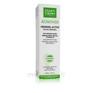 Martiderm - Acniover Cremigel Active : Anti-imperfection care 1.3 Oz / 40 ml