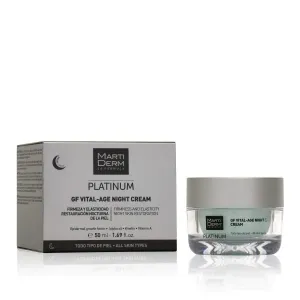 Martiderm - Platinum GF Vital-Age Night Cream : Moisturising and nourishing care 1.7 Oz / 50 ml