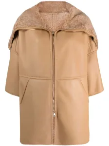 MAX MARA - Pappino Leather Coat #1247905