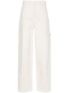 MAX MARA - Wide-leg Cotton Trousers #1258963