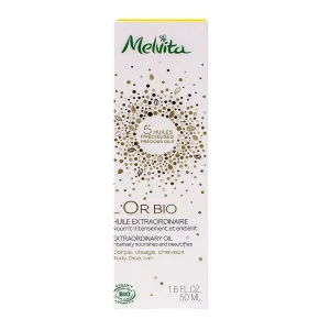 Melvita - L'Or Bio Huile Extraordinaire : Hair care 1.7 Oz / 50 ml