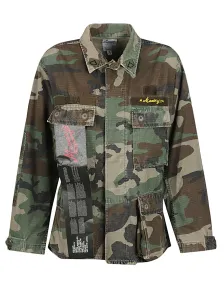 MEMORY'S - Camouflage Print Saharan Jacket #969900